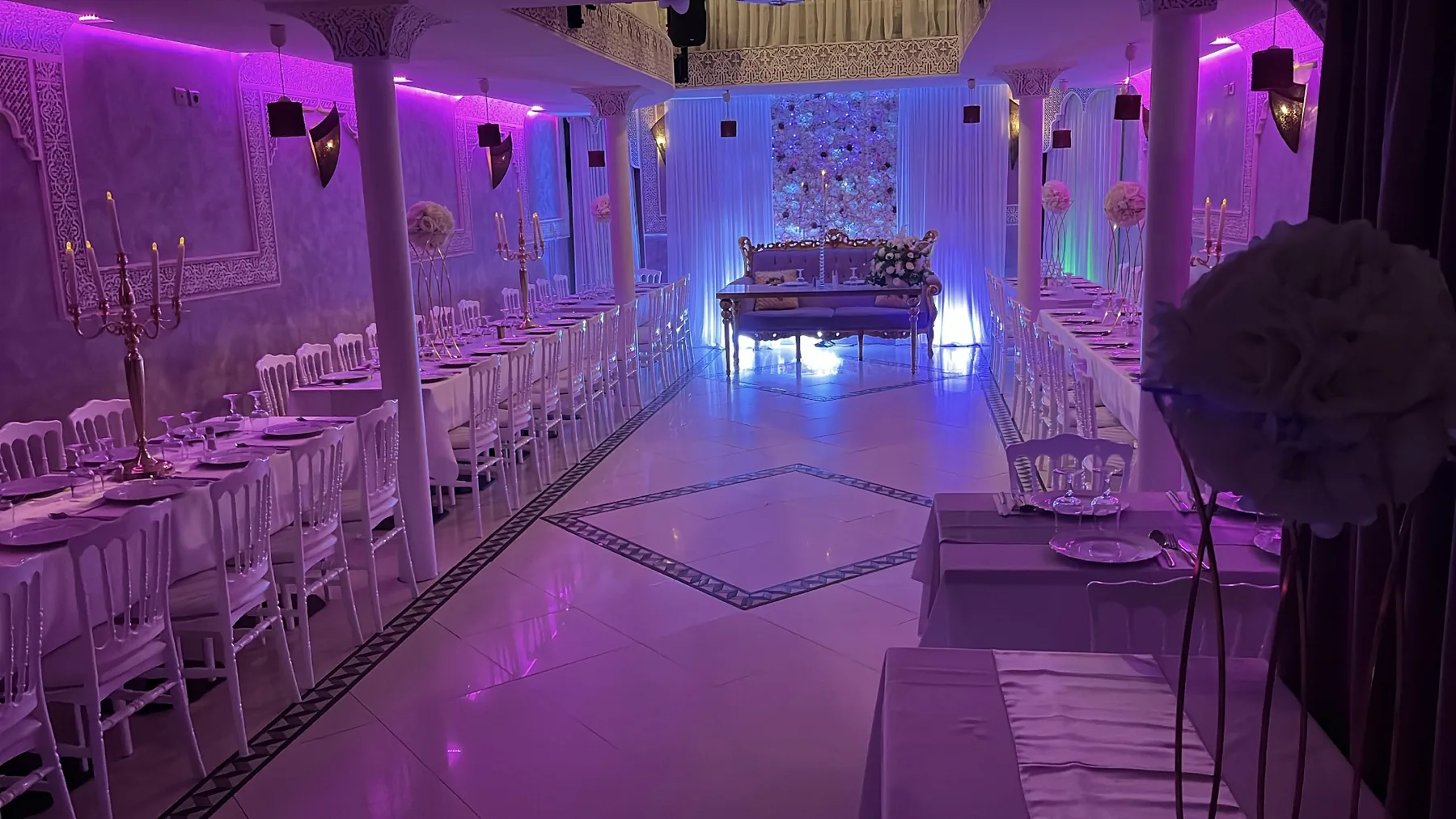 Salle de mariage près de Bobigny (93000) à 17 min — La Table Fleurie Montreuil