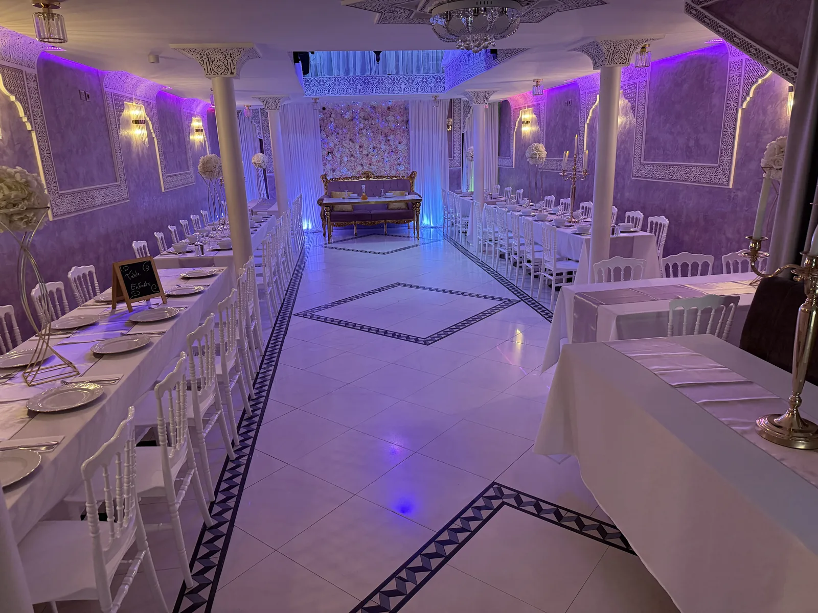 Salle d'anniversaire à Montreuil (93) — La Table Fleurie